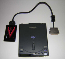 Panasonic Portable PCMCIA SCSI CD-ROM Drive KXL-810A Kit w PC Card, Battery Case picture