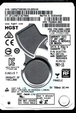 HTS541010A7E630 P/N: 0J47791 MLC: DA7151 THAILAND MAY 2016 HGST 1TB picture