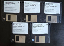 Texas Instruments TravelMate Windows 3.1 1-5 Disks Rare 1985-1992 picture