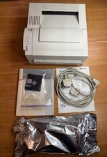 HP LaserJet 4L C2003A Printer 1 Page Count Original Box Toner Manual Cable NIB picture