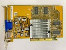 RARE VINTAGE ASUS V8170/128M NVIDEO GEFORCE4 MX440 128MB AGP VGA CARD MXB38 picture