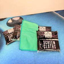 Calyptus Screen Cloths Lot of 5 Microfiber Lens Cleaning Packs Pixel Cloth 8x8 picture