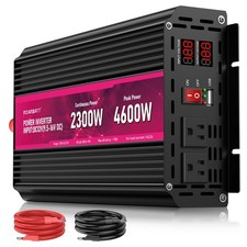 2300W Power Inverter,12V DC to AC 110V120V Peak Power 4600W with 2AC Outlets ... picture