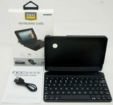 NEW Zagg Folio Ellipsis 7 Bluetooth Protective Keyboard Case Tab Stand Verizon picture