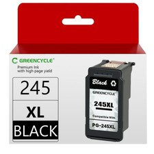 1 pack GREENCYCLE PG-245XL Black Ink for Canon IP2820 MG2555 TS3322 MX490 MX492 picture