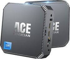 ACEMAGICIAN Mini PC Intel N100 Windows 11 16GB RAM 512GB SSD WIFI6 4K Dual LAN picture