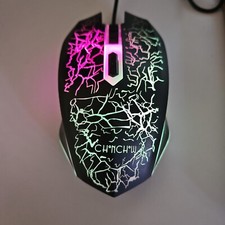 Chonchow Wired RGB Gaming Mouse USB LED Color Change backlite  Optical  Works picture