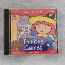 Madeline Thinking Games PC Mac CD-ROM 1996 Creative Wonders Kids Edutainment picture