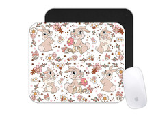 Mouse Pad - Office Desk Mat Bambi Thumper Bunny Rabbit picture