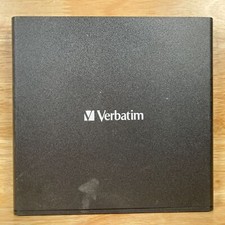 Verbatim DPAA Black USB External Slimline CD/DVD Writer For Mac & PC picture
