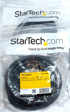 2x StarTech 15'ft M/M DVI-I Single Link Digital Analog Flat Panel Monitor Cables picture