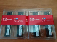 NEW 128GB 4x32GB XPG DDR5-6400 ECC RDIMM SERVER RAM AX5R6400C3232G-DTAIRBK picture