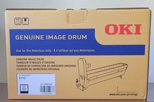 New Genuine Okidata OKI C712 Imaging Drum Unit Black 46507304 for Color Printers picture