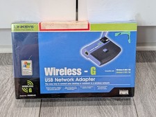 Linksys Wireless-G USB Network Adapter Model No. WUSB54G 2.4 GHz picture