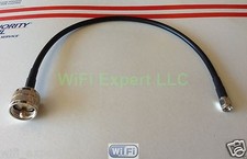 TIMES® LMR195 LOW LOSS FLEX COAX RF CABLE SMA MALE TO UHF PL259 MALE RADIO USA picture