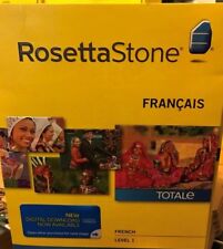 Rosetta Stone LEARN  FRENCH  LEVEL 1  TOTALE  V4 CD SET+ DIGITAL DOWNLOAD  picture