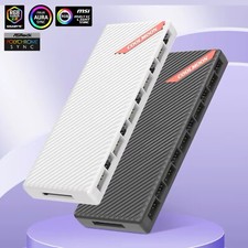 10 ARGB Strip Fan Controller Hub Splitter for Desktop Computer PC AURA SYNC picture