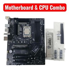 MSI PRO B760-VC WIFI Intel ATX DDR5 Motherboard CPU Combo i5/i7 12-14th GEN picture