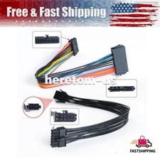 New ATX 24Pin to 18P+8pin to 12pin Adapter Power Supply Cable Wire For HP Z440 picture