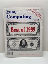 Easy computing Best Of 1989 - IBM Tandy DOS Software - 3.5” Disks Vol 4 No 1 picture