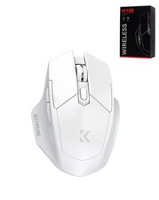 Bluetooth + 2.4G 6 Button Low-Latency Wireless Mouse (WHITE) picture