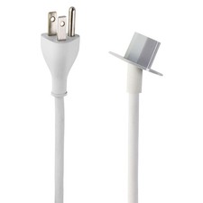 Apple A7 (6-Foot) 3-Prong Power Cable for iMac (Angled Connector) - Off White picture