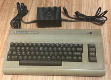 Commodore 64 C64 Breadbin Computer System w/ AC Adapter picture