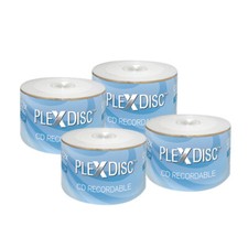 200 PlexDisc 52X 700 MB 80 MIN CD-R White Top non-printable Blank Disc 631-700 picture