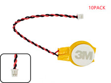 LOT of 10 Replacement RTC BIOS CMOS Battery for Intel NUC Mini PC Laptop 2-Pin picture