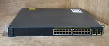 Cisco Catalyst 2960 WS-C2960-24PC-L 24 Port Fast PoE Ethernet Switch picture