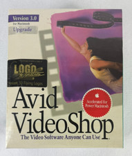 Avid VideoShop 3.0 Upgrade for Macintosh – Sealed Big Box CD-ROM Software picture