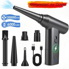 Brushless Blowing-Suction Compressed Air Duster 300,000 RPM Electric Air Blower picture