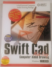 Swift CAD Computer Aided Drawing SW for Windows - Original Package, Excellent picture