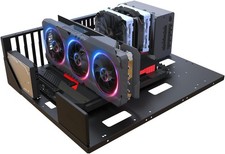 DIY Gaming Computer Case, E-ATX Open Chassis Case Rack for E-ATX/ATX/M-ATX/IT... picture