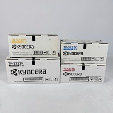 Genuine Kyocera TK-5232K TK-5232C TK-5232M TK-5232Y OEM Toner Set of 4 Sealed picture