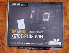 *FOR PARTS* ASUS TUF GAMING X670E-PLUS WIFI ATX Motherboard AMD READ DESCRIPTION picture