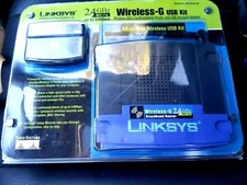 Linksys WKUSB54-BP All-in-One Wireless-G USB Kit New In Original Package picture