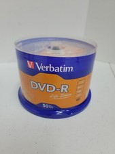 Verbatim (97176) DVD-R Life Series Storage Media 50 Pack - Brand New Sealed picture