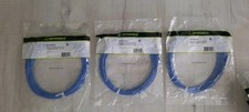 3 PACK - ORTRONICS OR-MC609-06 CORD CAT6 MOD 8 9FT BLUE CLARITY 4P 24G ST PVC CM picture