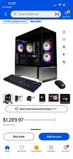 Selling my whole setup.CyberPowerPC Gamer Master Ryzen 5 8400F RTX 5060 16GB 1TB picture