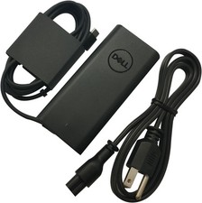 New Dell Laptop Charger 65W Watt USB Type C AC Power Adapter Include Power Cord picture