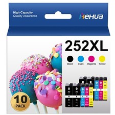 10PK T252XL 252XL Ink Cartridge For Epson WorkForce WF-3620 WF-3640 WF-7610 7110 picture