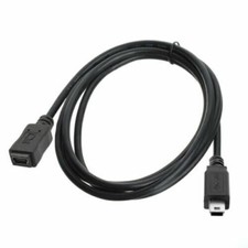 CABLECY Mini USB-B Type 5Pin Male to Mini USB Female M-F USB2.0 Extension Cable picture