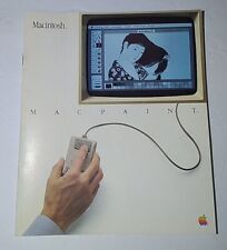 VTG 1983 Apple Macintosh MacPaint Manual picture