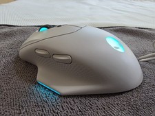 Alienware AW620M Wireless Optical Gaming Mouse Lunar Light 26000 DPI 650 IPS picture