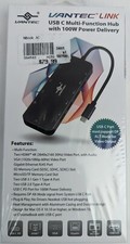 BRAND NEW - Vantec Link - USB C Multi-Function Hub with 100W Power Delivery picture