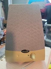 Vintage Polk Audio System Computer Speaker- Gray - Model AMR70  AM0070-B  picture