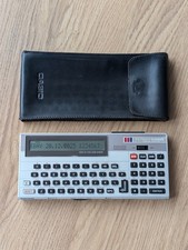 CASIO FX-750P Personal Computer Vintage 1985 With 4k Memory Card Tested, Working picture