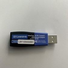 Linksys 10/100 Compact USB Network Adapter Brand Model USB100m picture