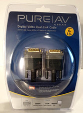 PURE AV BY BELKIN Digital Video Dual-Link Cable 6' or 1.8m **BRAND NEW SEALED*** picture